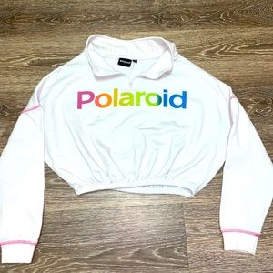 Polaroid Womans Crop-Top Medium.
